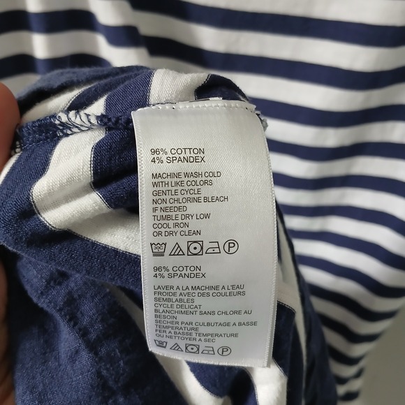 Tommy Bahama Womens‎ Size Large Striped Dress Nautical Coastal Beach Sleeveless - Picture 9 of 16